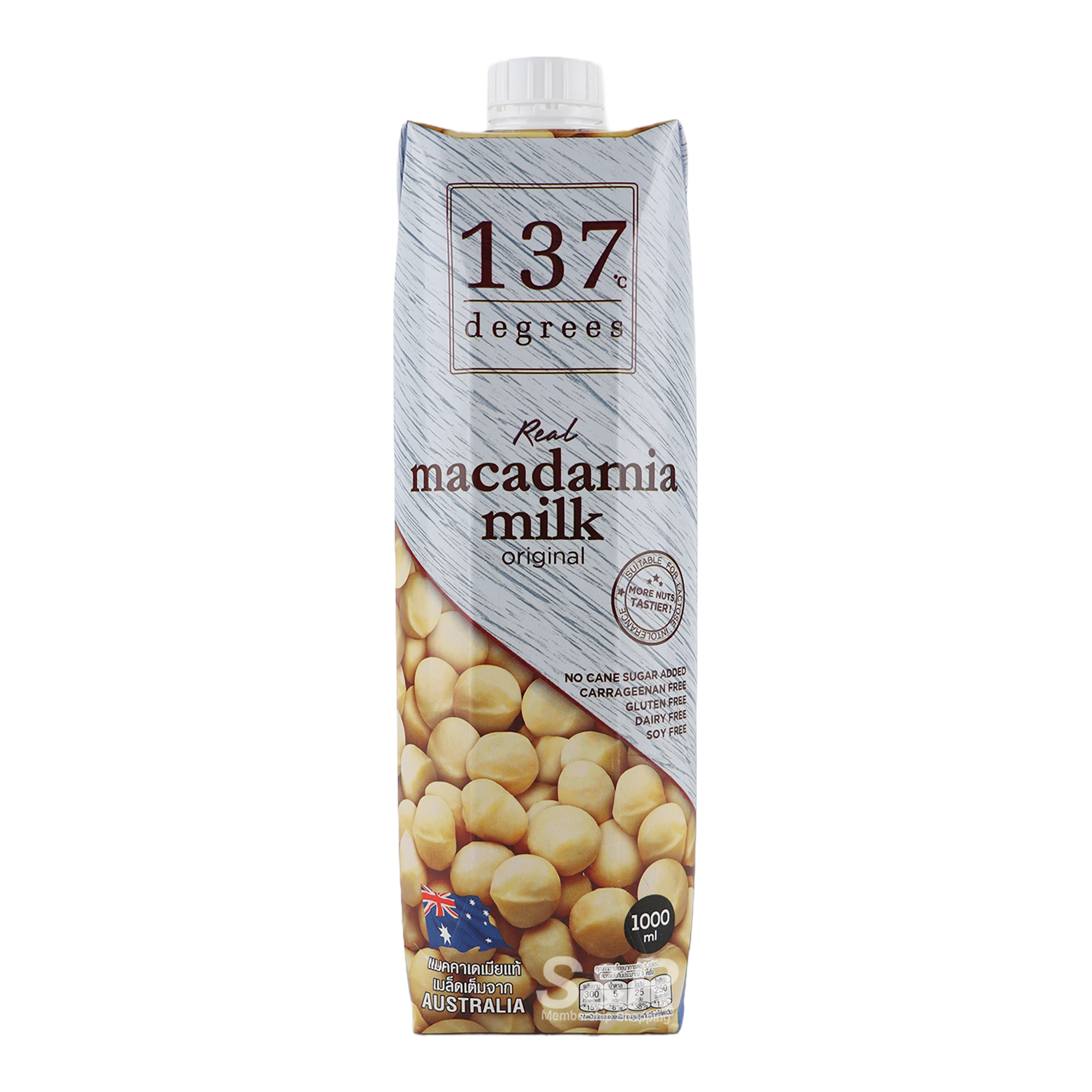 137 Degrees Macadamia Milk 1L